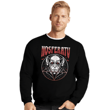 Load image into Gallery viewer, Shirts Crewneck Sweater, Unisex / Small / Black Classic Vampire Metal
