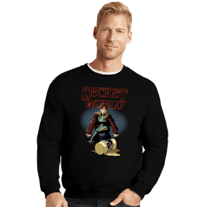 Secret_Shirts Crewneck Sweater, Unisex / Small / Black Alex Mack