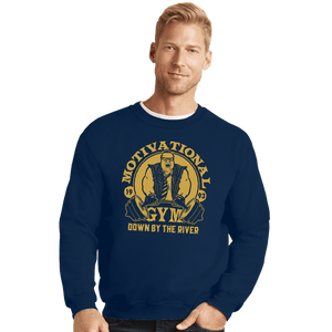 Secret_Shirts Crewneck Sweater, Unisex / Small / Navy Foley's Gym