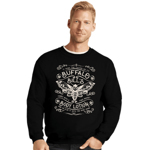 Secret_Shirts Crewneck Sweater, Unisex / Small / Black Bills Body Lotion