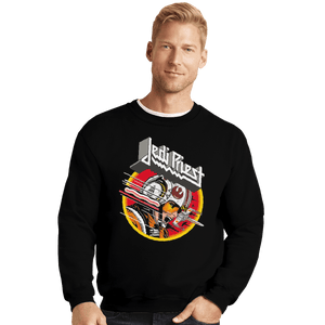 Shirts Crewneck Sweater, Unisex / Small / Black Screaming For Vengeance