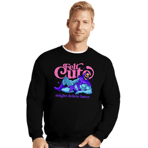 Secret_Shirts Crewneck Sweater, Unisex / Small / Black Might Delete Later