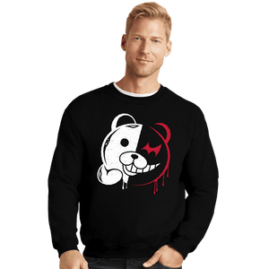 Shirts Crewneck Sweater, Unisex / Small / Black Kuma Despair