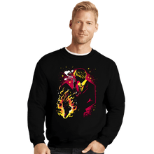 Load image into Gallery viewer, Daily_Deal_Shirts Crewneck Sweater, Unisex / Small / Black Diable Jambe
