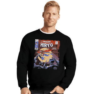 Shirts Crewneck Sweater, Unisex / Small / Black The Amazing Hiryu