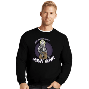 Secret_Shirts Crewneck Sweater, Unisex / Small / Black Honk Honk