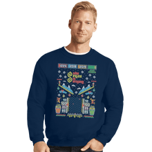 Load image into Gallery viewer, Shirts Crewneck Sweater, Unisex / Small / Navy The Price Is Wrong
