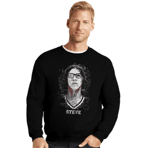 Shirts Crewneck Sweater, Unisex / Small / Black Steve Hanson