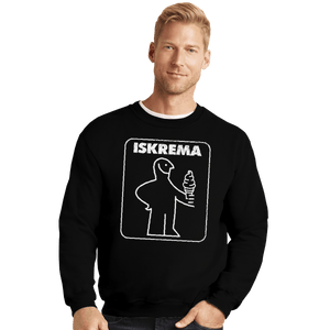 Shirts Crewneck Sweater, Unisex / Small / Black ISKREMA