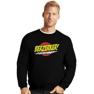 Shirts Crewneck Sweater, Unisex / Small / Black Berzerker