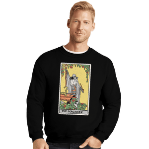 Shirts Crewneck Sweater, Unisex / Small / Black The Magician