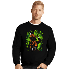 Load image into Gallery viewer, Daily_Deal_Shirts Crewneck Sweater, Unisex / Small / Black The Mad Hatter
