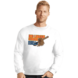 Secret_Shirts Crewneck Sweater, Unisex / Small / White Big League Chewie