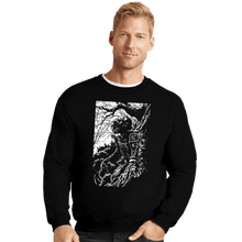 Load image into Gallery viewer, Shirts Crewneck Sweater, Unisex / Small / Black Pumpkin Head
