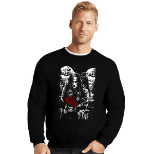 Secret_Shirts Crewneck Sweater, Unisex / Small / Black Draven