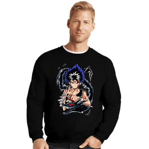 Secret_Shirts Crewneck Sweater, Unisex / Small / Black Shadow Dragon