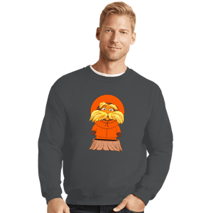 Shirts Crewneck Sweater, Unisex / Small / Charcoal Lorax Kenny