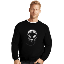 Load image into Gallery viewer, Shirts Crewneck Sweater, Unisex / Small / Black Moonlight Giant
