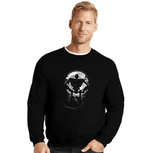 Shirts Crewneck Sweater, Unisex / Small / Black Moonlight Giant