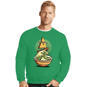 Secret_Shirts Crewneck Sweater, Unisex / Small / Irish Green Guacagawa Mole