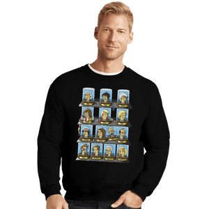 Shirts Crewneck Sweater, Unisex / Small / Black Regen-O-Rama