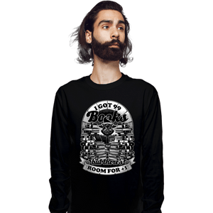 Secret_Shirts Long Sleeve Shirts, Unisex / Small / Black Cat, Witch, Books.