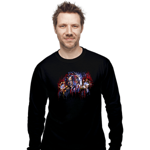 Secret_Shirts Long Sleeve Shirts, Unisex / Small / Black Sho Nuff Painting