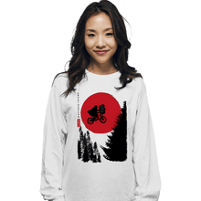 Load image into Gallery viewer, Daily_Deal_Shirts Long Sleeve Shirts, Unisex / Small / White The Extra-Terrestrial in Japan
