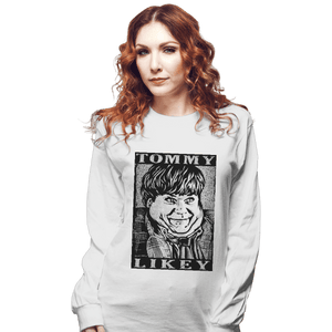 Shirts Long Sleeve Shirts, Unisex / Small / White Tommy Likey