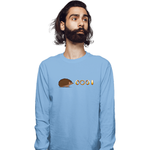 Secret_Shirts Long Sleeve Shirts, Unisex / Small / Powder Blue Not So Sonic