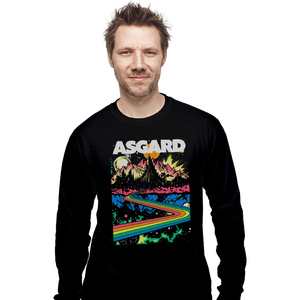 Secret_Shirts Long Sleeve Shirts, Unisex / Small / Black Asgard