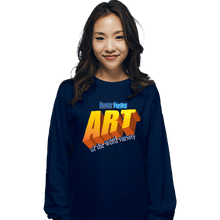 Load image into Gallery viewer, Secret_Shirts Long Sleeve Shirts, Unisex / Small / Navy Word Art
