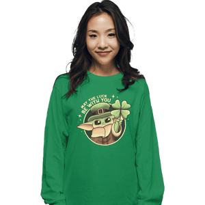 Secret_Shirts Long Sleeve Shirts, Unisex / Small / Irish Green Paddy Is the Way