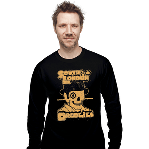 Shirts Long Sleeve Shirts, Unisex / Small / Black South London Droogies