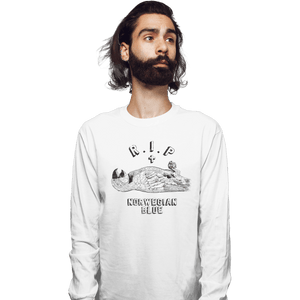 Shirts Long Sleeve Shirts, Unisex / Small / White RIP Norwegian Blue