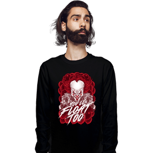 Secret_Shirts Long Sleeve Shirts, Unisex / Small / Black The Clown