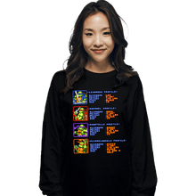 Load image into Gallery viewer, Secret_Shirts Long Sleeve Shirts, Unisex / Small / Black TMNT Profiles
