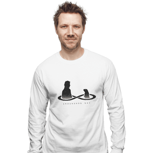 Shirts Long Sleeve Shirts, Unisex / Small / White Infinity