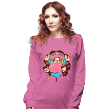 Load image into Gallery viewer, Shirts Long Sleeve Shirts, Unisex / Small / Azalea Cotton Candy Lover
