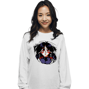 Shirts Long Sleeve Shirts, Unisex / Small / White Alita