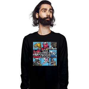 Shirts Long Sleeve Shirts, Unisex / Small / Black The Dinozord Bunch