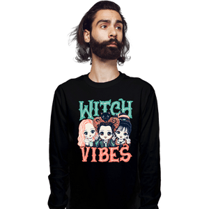 Secret_Shirts Long Sleeve Shirts, Unisex / Small / Black Witchy Vibes