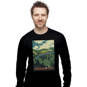 Shirts Long Sleeve Shirts, Unisex / Small / Black Visit Hogsmeade