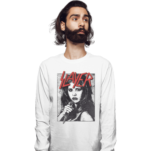 Secret_Shirts Long Sleeve Shirts, Unisex / Small / White Buffy The Slayer