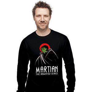 Secret_Shirts Long Sleeve Shirts, Unisex / Small / Black Martian