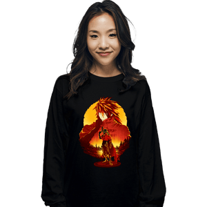 Daily_Deal_Shirts Long Sleeve Shirts, Unisex / Small / Black Cerberus Keeper