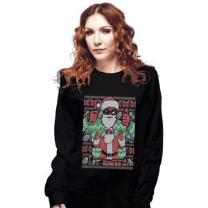 Shirts Long Sleeve Shirts, Unisex / Small / Black Ugly Sweater Ugly Sweater