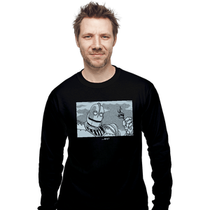 Secret_Shirts Long Sleeve Shirts, Unisex / Small / Black Giant Art