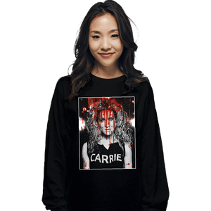 Secret_Shirts Long Sleeve Shirts, Unisex / Small / Black Carrie!