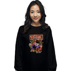 Secret_Shirts Long Sleeve Shirts, Unisex / Small / Black Greymon!